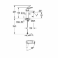 Grohe 32154003 Eurosmart Basin Mixer 12 S Size Chrome Smooth Body Professional Edition Technical
