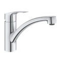Grohe 3328130E Eurosmart Single Lever Sink Mixer 1/2" Chrome Low Spout Professional Edition