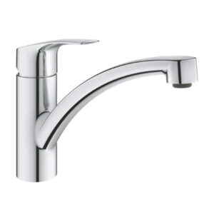 Grohe 3328130E Eurosmart Single Lever Sink Mixer 1/2" Chrome Low Spout Professional Edition