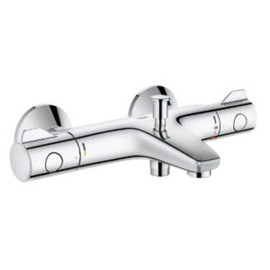 Grohe 34569000 G800 Thermostatic Bath Mixer Chrome 1/2" 160CC Wall Mounted Tap