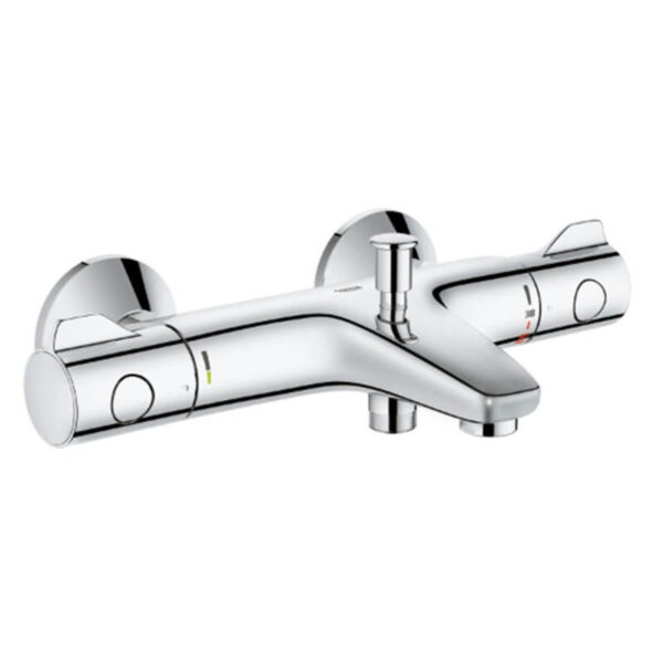 Grohe 34569000 G800 Thermostatic Bath Mixer Chrome 1/2" 160CC Wall Mounted Tap