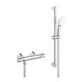 Grohe GRT 500 Thermostatic Shower Set with Tempesta Rail 600mm Chrome 34806001 for Low Pressure Systems
