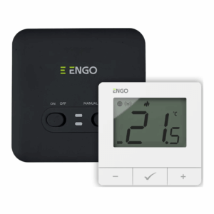 ENGO E20i Wireless Smart Thermostat Wifi Programmable Heating Controller Alexa Google App White ENGO E20i-W