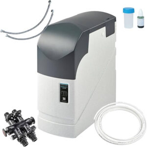 Monarch PSU027HE ULTRA HE Smart Battery Water Softener Twin Tank WRAS Approved with Rapid-Fit Kit for 15mm & 22mm