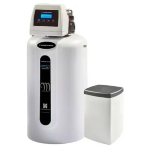 Monarch SO3000 HE28 Compact Electric Water Softener SOF3000HE28 Separate Tank 1" Upgrade 28mm Supply with FreeFlow Valve and Rapid-Fit Kit