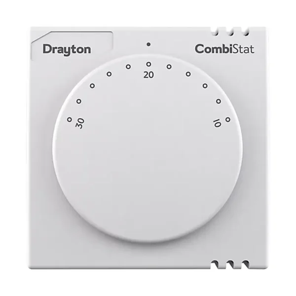 Drayton CombiStat 24028 Room Thermostat SPST 230V IP30 Dial Control