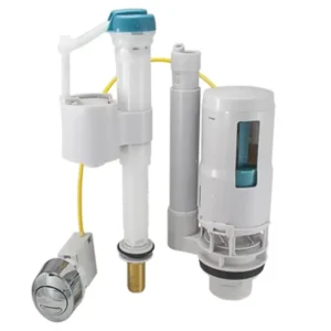 Embrass Peerless 306100 Dual Flush and Fill Cistern Kit WRAS Approved Bottom Entry Adjustable Fill Valve